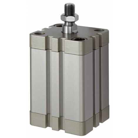 Riegler Kompaktzylinder, doppeltwirkend, AG, K-Ø40, Hub75, G1/8, ISO21287