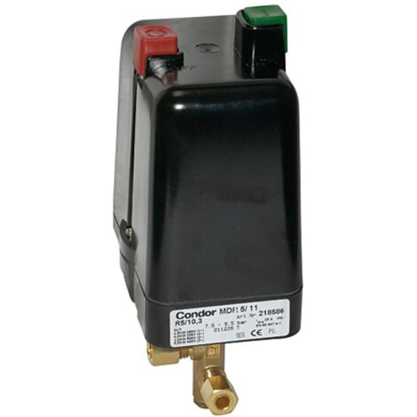 Riegler Kompressoren Druckschalter, m. Entlastungsven., G 1/2, 2,5-16 bar