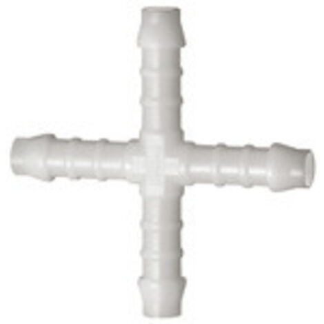 Riegler Kreuzverbindungsstutzen, für Schlauch LW 4 mm, POM