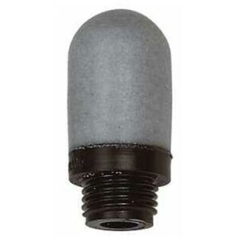 Riegler Kunststoff-Schalldämpfer, G 1/2, Porenweite max. 50 µm