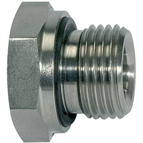 Riegler Kurze Wechselreduzierung, Weichdicht., G1/2 a. G1/4 i., ES 1.4571