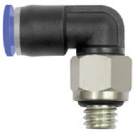 Riegler L-Steckverschraubung »Blaue Serie« mini, drehbar, M3