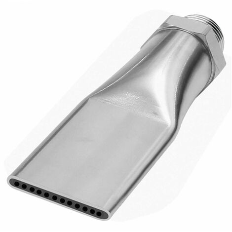 Riegler Lärmarme Flachdüse, M12x1,25, Messing vern., Düsenbreite 29,0 mm