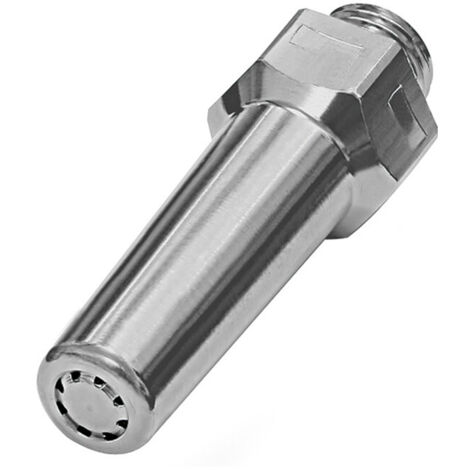 Riegler Lärmarme Runddüse, G 3/8 AG, Messing vern., Düsen-Außen-Ã¸ 11 mm