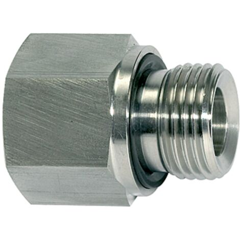 Riegler Lange Wechselreduzierung, Weichdicht., G1/2 a. G3/8 i., ES 1.4571