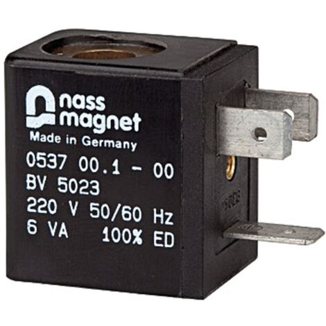 Riegler Magnetspule 230 V AC, 50 Hz, für Schaltventil (3/2-Wegeventil)