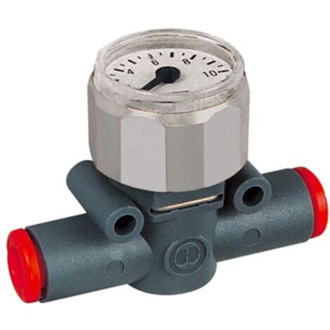 Riegler Manometer »lineonline«, Schlauch - Schlauch, für Schlauch-Ø 4