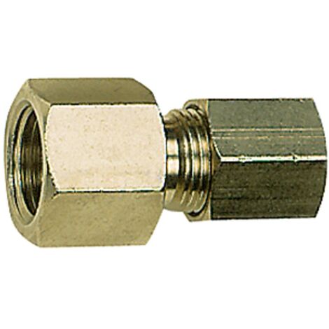 Riegler Manometerverschraubung, G 1/2 i., Rohr-Außen-Ã˜ 18 mm, MS vern.
