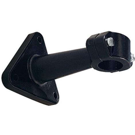 Riegler Messgerätehalter, Ausladung 100, aus Aluminium schwarz lackiert
