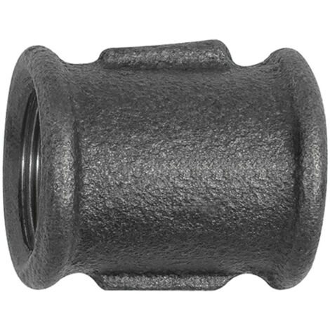 Riegler Muffe 270, Rp 1 1/4 i., Rp 1 1/4 i., Temperguss schwarz