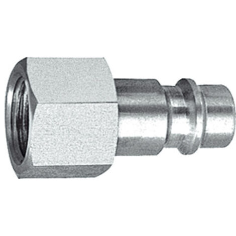 Riegler Nippel für Kuppl. NW 7,2-7,8, Edelstahl 1.4305, G 1/2 IG, max. 35