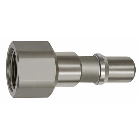 Riegler Nippel für Kupplungen NW 11, ISO 6150 C, Edelstahl, G 3/8 IG