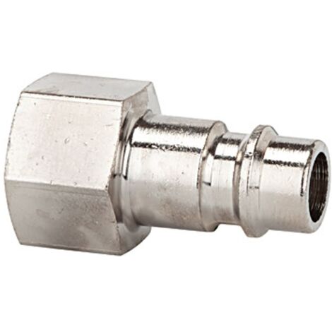 Riegler Nippel für Kupplungen NW 7,2 - NW 7,8, Messing vern., G 3/8 IG
