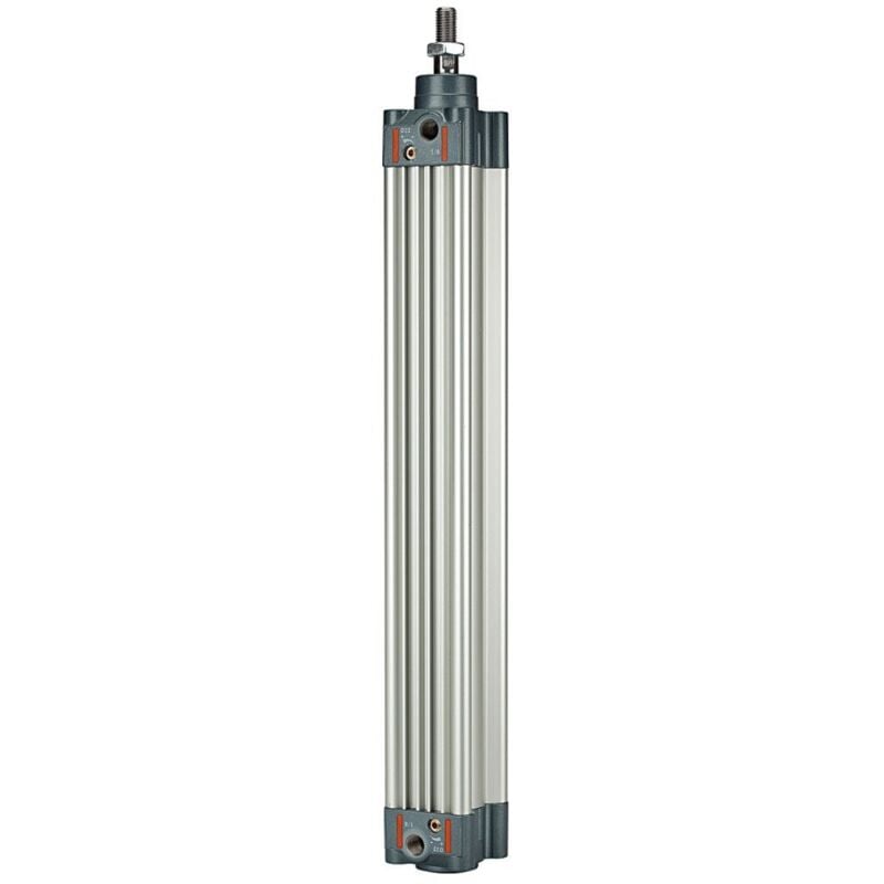 Normzylinder, doppeltwirkend, Magnet, Kolben-Ø 40, Hub 80, g 1/4 - Riegler