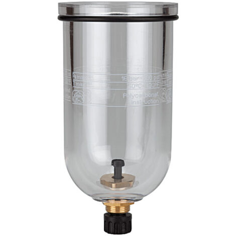 Riegler Polycarbonatbehälter, für Filterregler/Filter »Standard«, BG 2