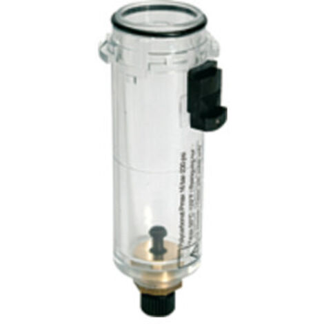 Riegler Polycarbonatbehälter mit Handablassventil, BG 1
