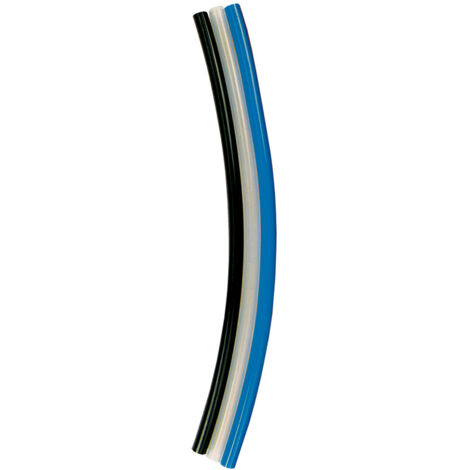 Riegler Polyurethanschlauch, Schlauch-Ã¸ 12x2 mm, schwarz, Rolle Ã  25 m 25 Stk