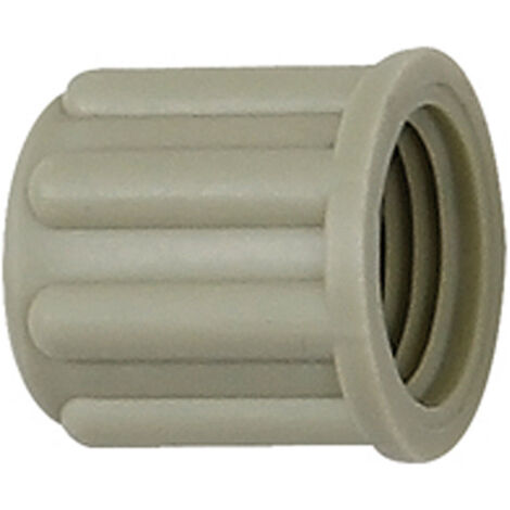 Riegler Rändelmutter, M18x1,5, für Schlauch 9/12 mm, PP