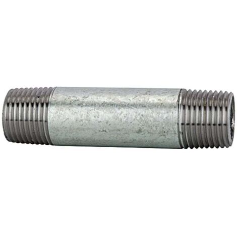 Riegler Rohrdoppelnippel 23, AG/AG, R 1 1/4, Länge 80,0 mm