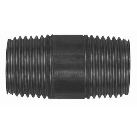 Riegler Rohrdoppelnippel 23, AG/AG, R 2 1/2, Länge 100,0 mm, DIN EN 10241