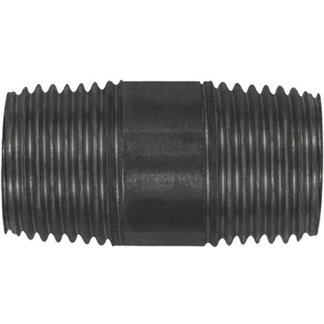 Riegler Rohrdoppelnippel 23, AG/AG, R 2, Länge 180,0 mm, DIN EN 10241