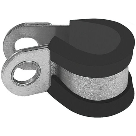 Riegler RSGU-Rohrschelle, Stahl verzinkt (W1), Spannbereich 14,0 mm