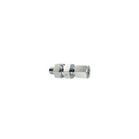 Riegler Rückschlagvent., G1/4a., Rohr-AØ 8mm, PN max. 400, Stahl verzinkt