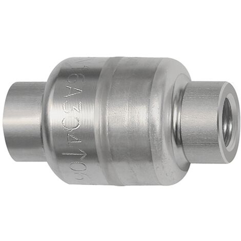 Riegler Rückschlagventil, leichte Bauweise, ES 1.4301, G 3/8, 0,03 bar