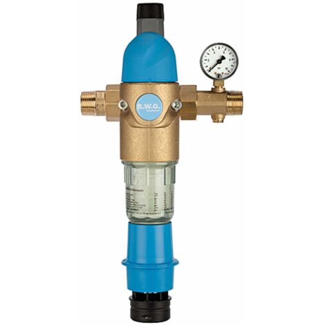 Riegler Rückspülfilter mit Druckregler, DVGW-geprüft, R 1 1/4