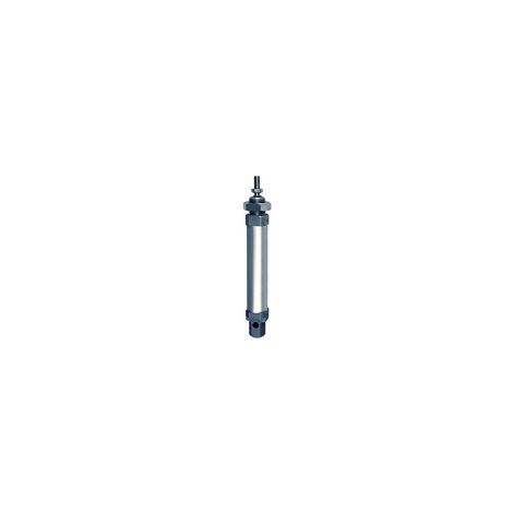Riegler Rundzylinder, doppeltwirk., Magnet, Kol.-Ø25, o.D., Hub 10, G 1/8