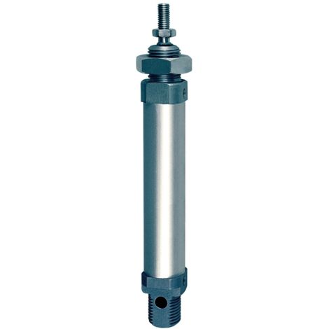 Riegler Rundzylinder, doppeltwirkend, Magnet, Kol.-Ø16, o.D., Hub 125, M5