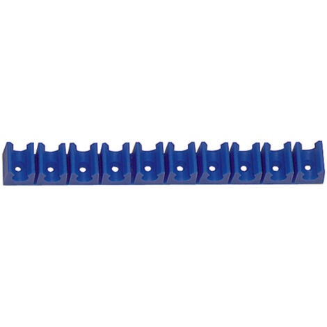 Riegler Schlauch-Klemmleiste, Polyethylen, für Schlauch Außen-Ã¸ 10 mm