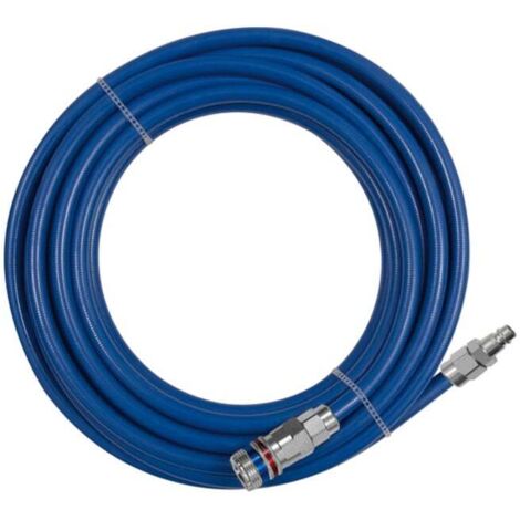 Riegler Schlauch-Kupplung-Set, PUR, Sicherheitskupplung, Schlauchdurchmesser 12x8, 10,0 m
