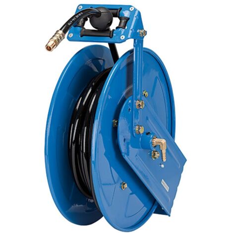 Riegler Schlauchaufroller, Druckluft/Wasser, PU-Schlauch Durchmesser10x6,5, Länge 20 m