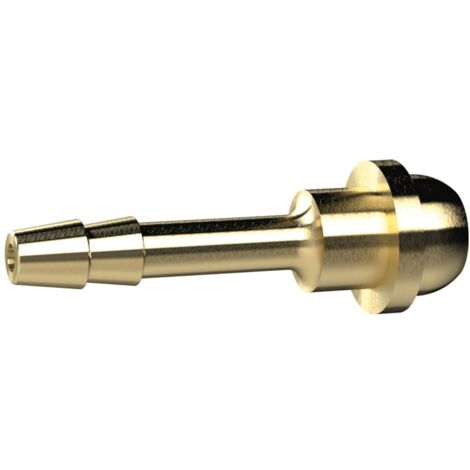 Riegler Schlauchtülle, Kugelnippel, für Schlauch LW 8, Messing