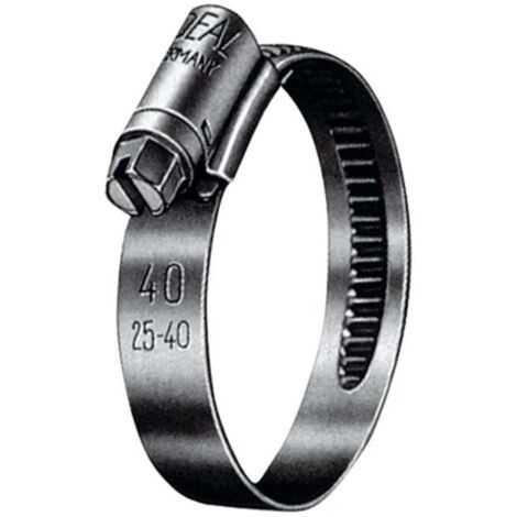 Riegler Schneckengewinde-Schl.schelle, Chromstahl (W2), 32 - 50 mm, 9 mm