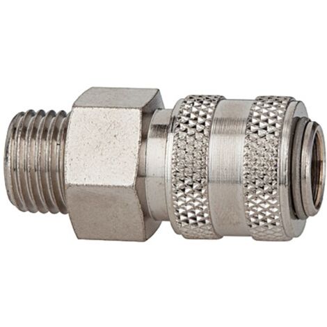 Riegler Schnellverschlusskupplung NW 5 »connect line «, MS vern., G 1/8 AG