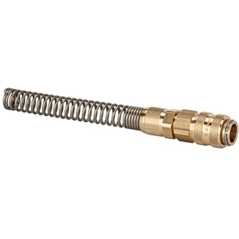 Riegler Schnellverschlusskupplung NW 5, MS blank, drehbar, Schlauch 6x4