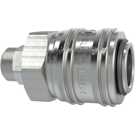Riegler Schnellverschlusskupplung NW 7,2 MS vern., Schlauchanschluss 10x8