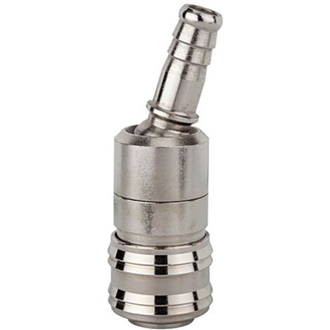Riegler Schnellverschlusskupplung NW 7,2, MS vern., Tülle 6 mm drehbar