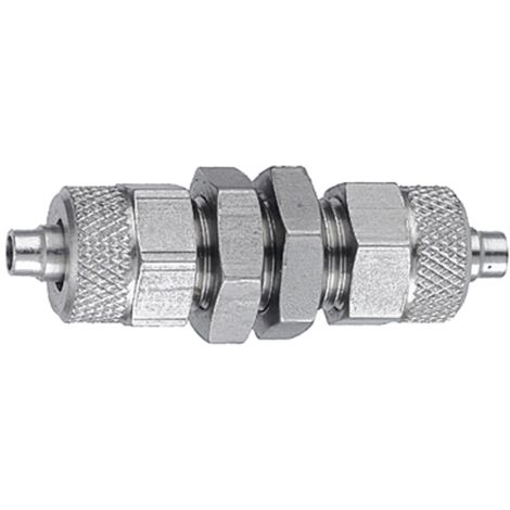 Riegler Schottverschraubung, M10x1,0, für Schlauch 6/4, SW 14, ES 1.4571