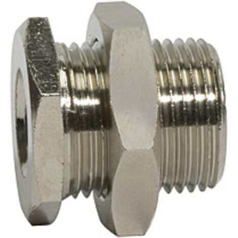 Riegler Schottverschraubung »value line«, M20x1,5 a., G 1/4 i., MS vern.