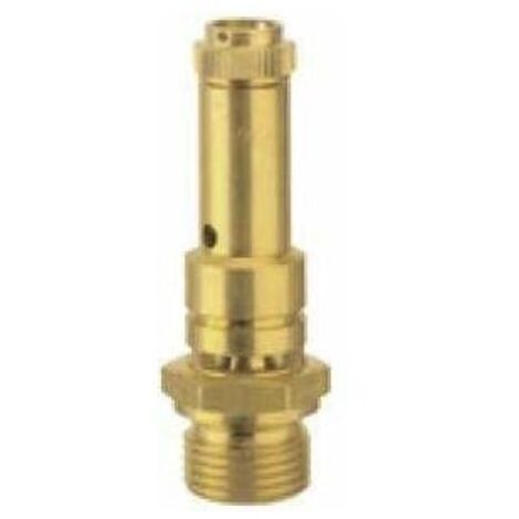 Riegler Sicherheitsventil DN 8, Messing, G 1/2, Ansprechdruck 33 bar