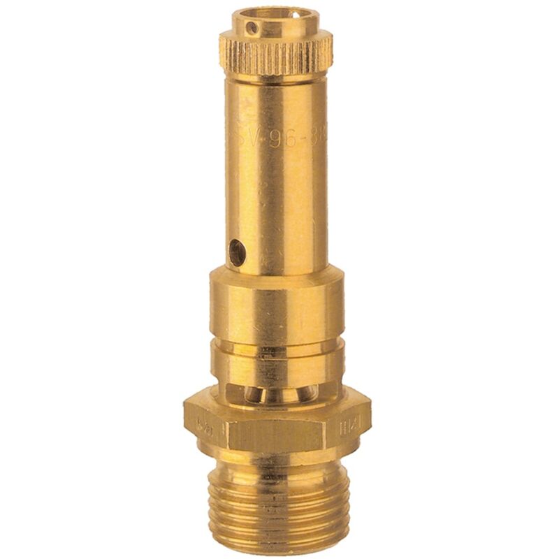 Sicherheitsventil dn 8, Messing, g 1/4, Ansprechdruck 4,6 bar - Riegler