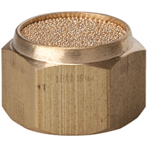 Riegler Sinterbronce-Schalldämpfer, flach, G 1 i., SW 41