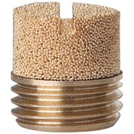 Riegler Sinterbronce-Schalldämpfer, Schlitz, G 1/2, max. 10 bar