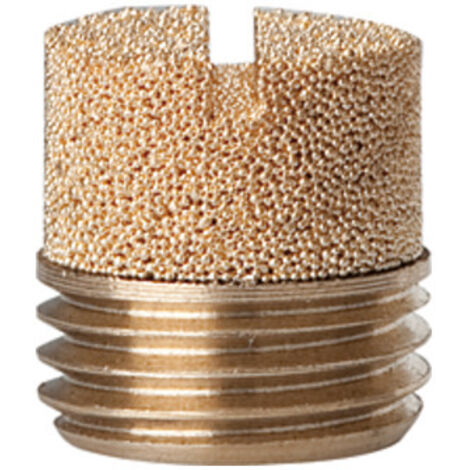 Riegler Sinterbronce-Schalldämpfer, Schlitz, G 1/4, max. 10 bar