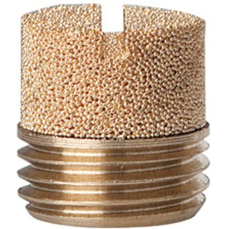 Riegler Sinterbronce-Schalldämpfer, Schlitz, G 1, max. 10 bar