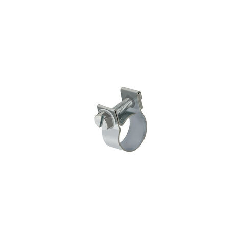 Riegler Spannbackenschelle, Stahl glanzverzinkt (W1), Nenn-ø 19 mm, 9 mm