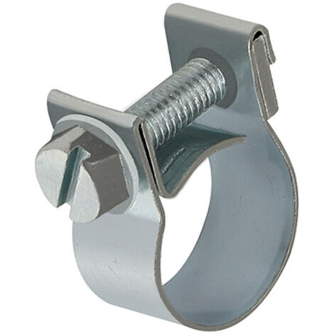 Riegler Spannbackenschelle, Stahl glanzverzinkt (W1), Nenn-Ã¸ 9 mm, 9 mm